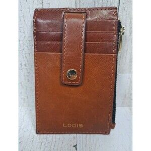 Lodis Italian Leather Slim RFID Credit Card Case ID Wallet Monica Mini Stacker